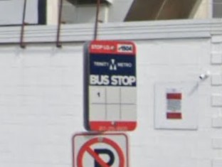 Fort Worth, Texas bus sign