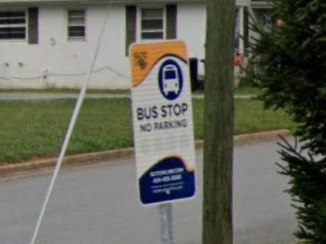 Lynchburg, Virginia bus sign