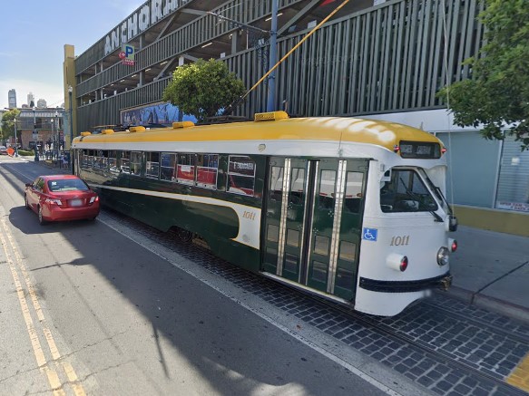 Trolley in San Francisco, California