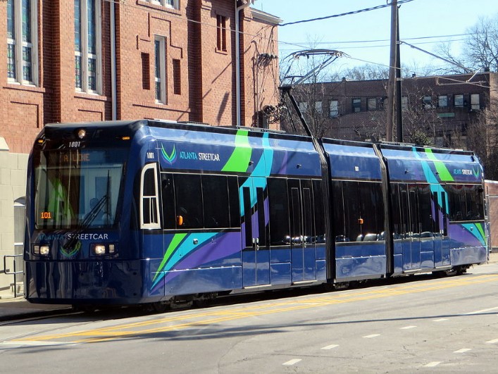 Streetcar in Atlanta, Georgia