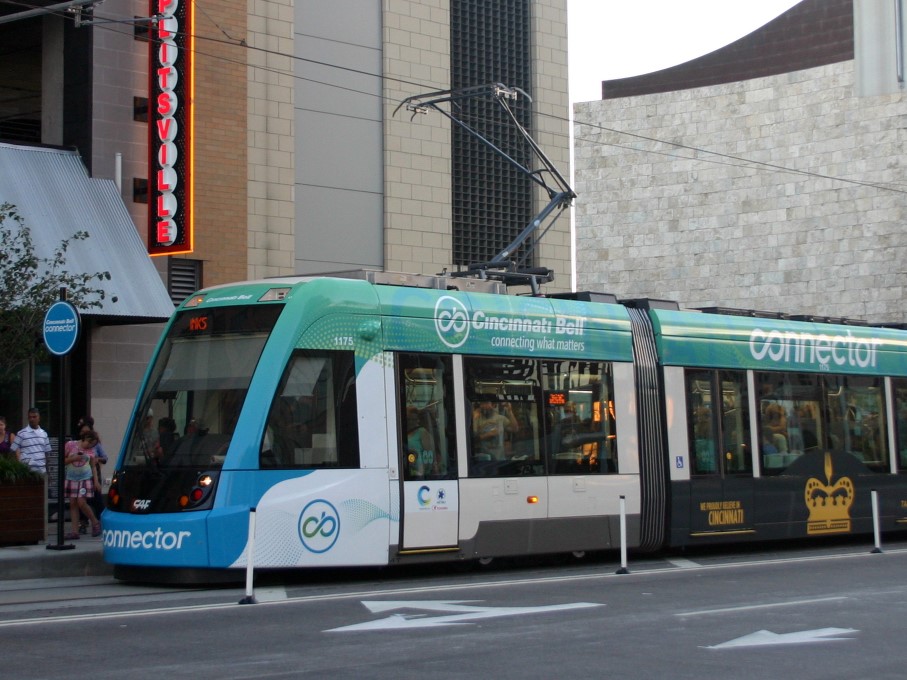 Streetcar in Cincinnati, Ohio