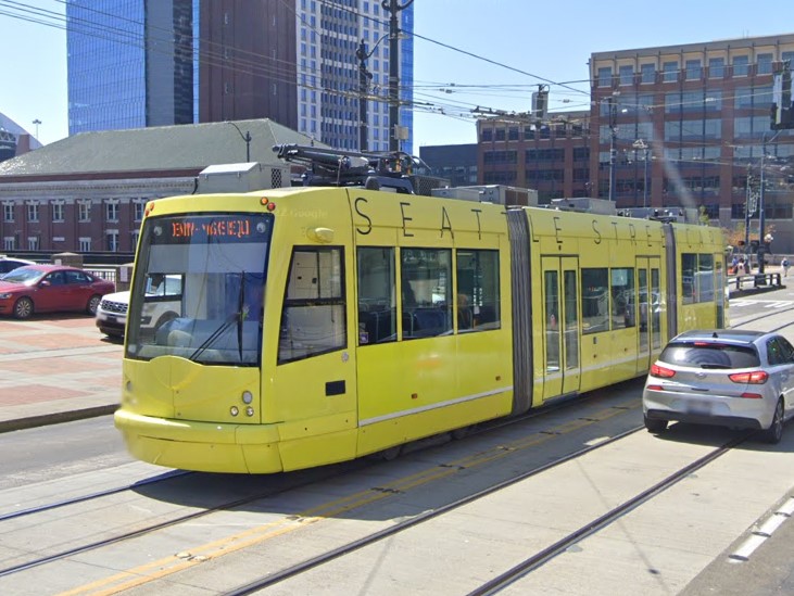 Streetcar in Seattle, Washington