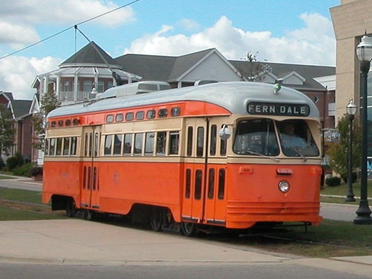 Trolley in Milwaukee, Wisconsin