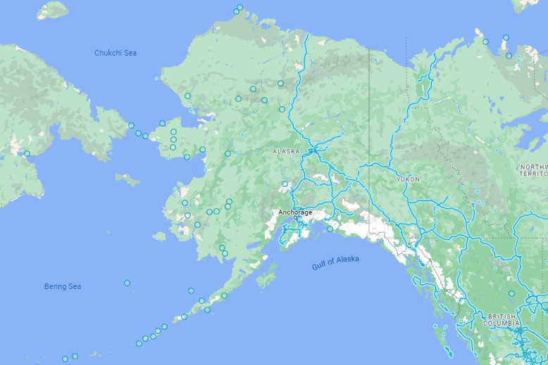 Alaska Coverage Map