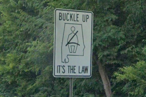 Buckle Up Sign
