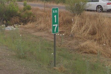 km near Mexican border