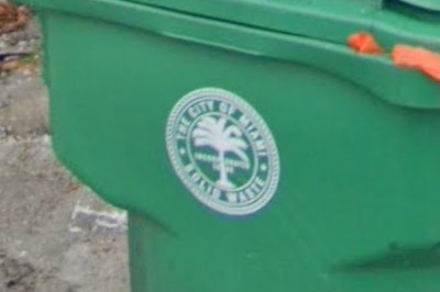 Miami trash bins