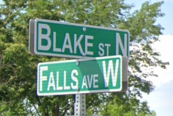 Twin Falls street sign