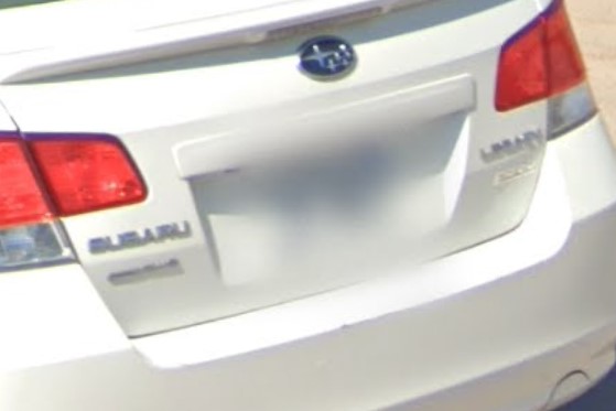 Standard license plate