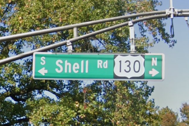 NJ road sign