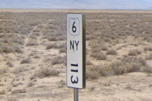 NV mile marker