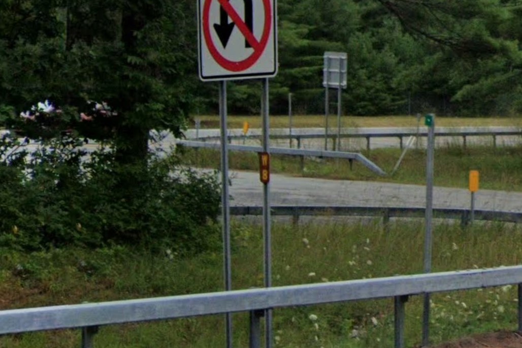 Adirondack crossover mile marker