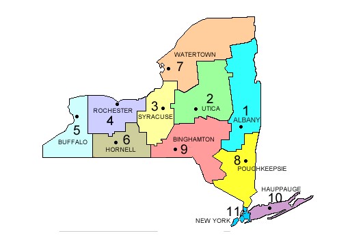 New York region codes