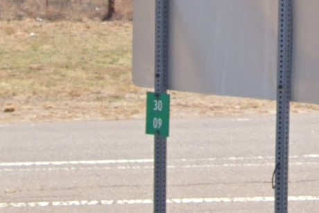 OK stop sign marker