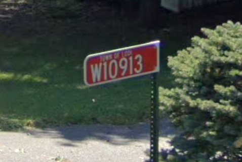 Red address marker
