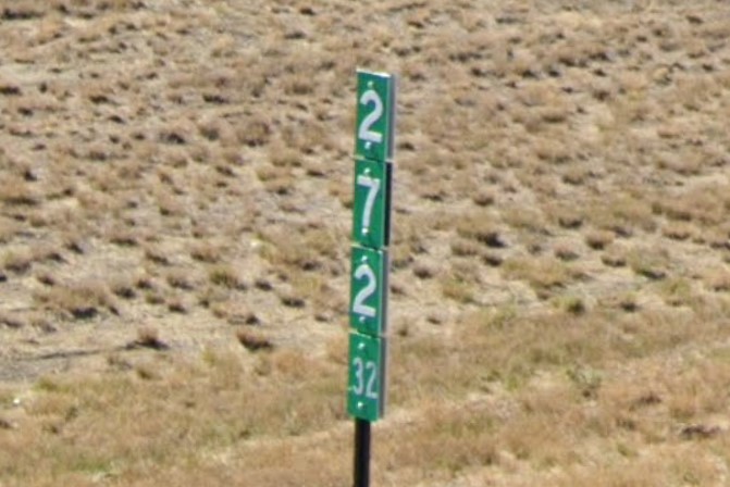 WY mile markers
